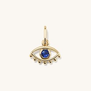 Mejuri Evil Eye Gemstone Charm